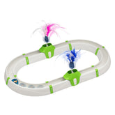 Ferplast Adult Cat Turbine Circuit Interactive Cat Toy - Confiance Co